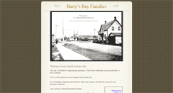 Desktop Screenshot of barrysbayfamilies.com
